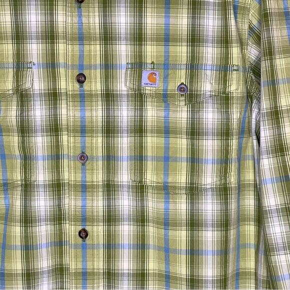 Carhartt Plaid Button Down Shirt - Picture 2 of 5
